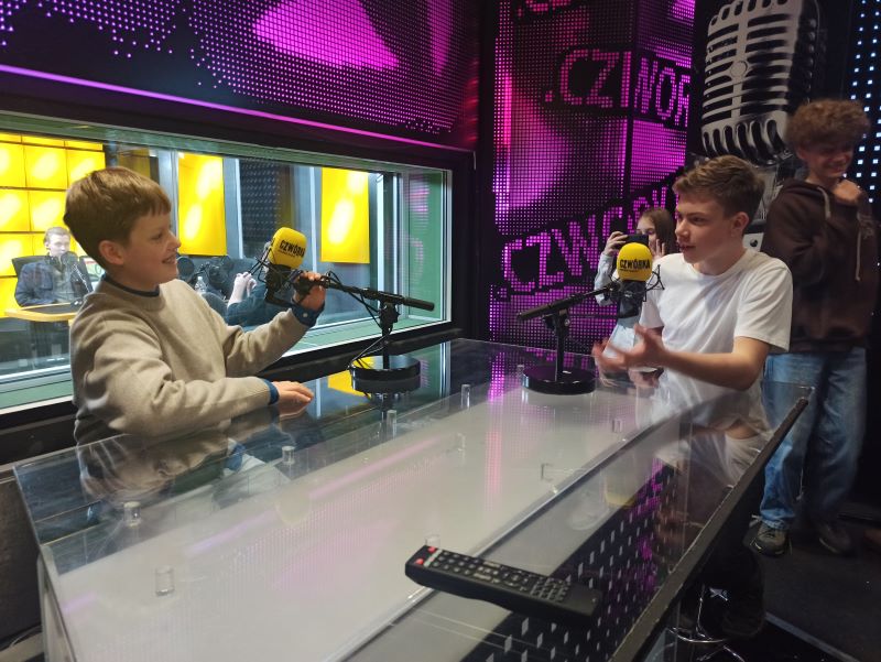 Wycieczka uczniów klas 7 i 8 do Warszawy