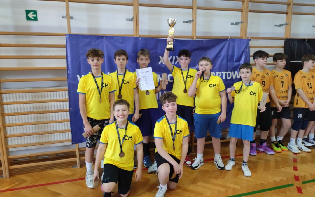 Brązowy medal dla reprezentacji SP Chrobry! 🏆🎉