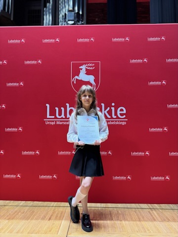 Antonina Przywara nagrodzona stypendium Marszałka Województwa Lubelskiego