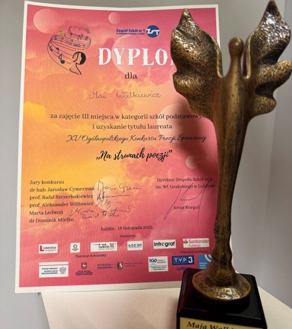 Kolejny sukces wyśpiewany przez Maję!