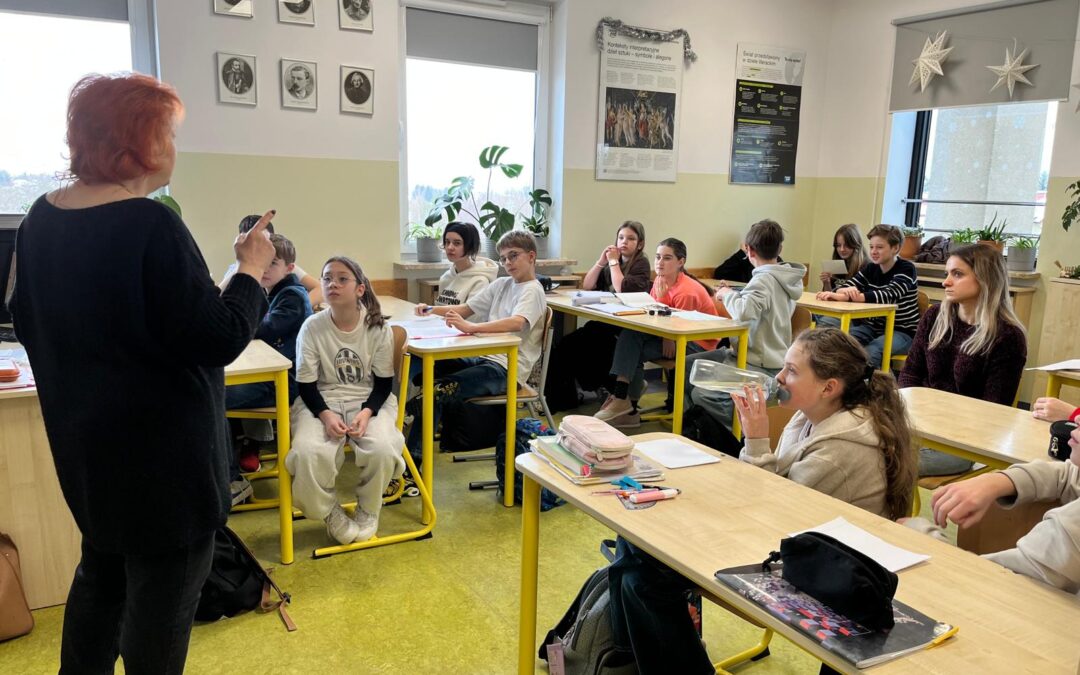 Lekcje z dziadkami naszych uczniów