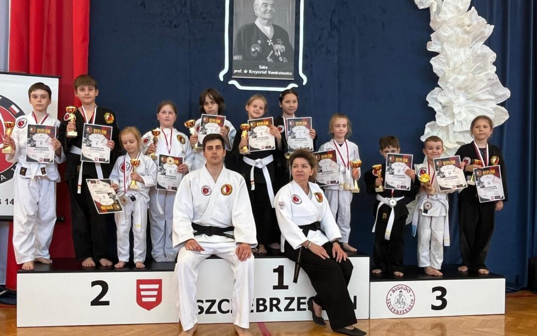 Medale naszych uczniów na Mistrzostwach Polski Jiu-Jitsu Goshin-Ryu